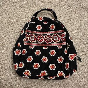Vera Bradley Floral Black Backpack